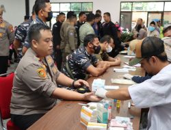 Polres Bangka Gelar Donor Darah Dalam Rangka HUT Bhayangkara Ke-76