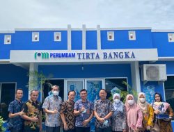 Bertabur Prestasi, PDAM Tirta Bangka Terima Kunjungan Pemkab Ogan Komering Ilir