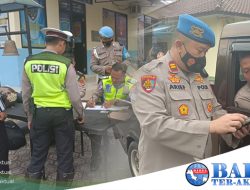 Propam bersama Satlantas Polres Bangka laksanakan Gaktiblin