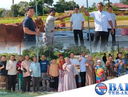 Polres Bangka Melaksanakan Pemotongan Hewan Qurban di Hari Raya Idul Adha 1443 H / 2022 M