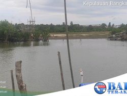 Viral Vidio Ponton PiP Babat Das Sungai Rusunawa Pangkal Balam, Sekarang Terpantau Sepi dari Aktivitas Tambang