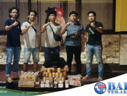 Satreskrim Polres Bangka Tengah Bekuk DD Tersangka Pencurian Minuman Kaleng