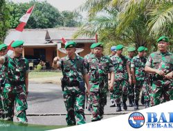 Danbrigif 8/Garuda Cakti dan Danyonif 141 AYJP Kunker Ke  Kompi Senapan B Yonif  141/AYJP