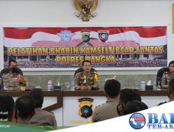 Sat Lantas Polres Bangka Pelatihan Bhabinkamtibmas Kamseltibcar Lantas