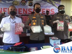 Polres Bangka Gelar Press Release Hasil Ungkap 35 Kasus Narkoba dengan 40 Orang Tersangka