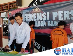 Tim Hantu Polres Bangka Barat Mengamankan Tersangka Penyalahgunaan Narkoba