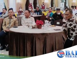 Danrem 045/Gaya Menghadiri Makan Malam Kenegaraan di Gedung Mahligai