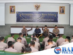 Polres Bangka Laksanakan Kegiatan Peringatan Tahun Baru Islam 1 Muharam 1444 Hijriah