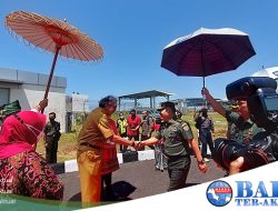 KASAD Dudung Kunker Ke Babel Disambut Forkopimda dan Pj Gubernur Babel