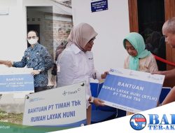 Dukung Pemenuhan Rumah Tinggal Layak Huni, Tahun 2022 PT Timah Tbk Sudah Bangun Tujuh Rumah untuk Warga di Dua Provinsi