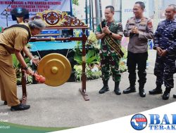 Pencanangan TNI Manunggal Bangga Kencana Dalam Rangka HUT TNI ke-77 Di Babel