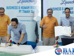 Penghormatan HAM dalam Proses Bisnis, PT Timah Tbk Launching Business And Human Rights Policy