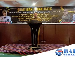 Buka Pelatihan Jurnalistik PJS, Pj Walikota Berharap Profesionalisme Wartawan Meningkat