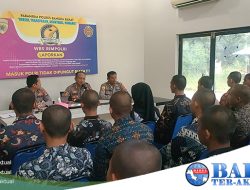 Kapolres Bangka Barat Beri Arahan Dan Motivasi Kepada Casis Diktuk Bintara Polri Gel. I T.A. 2023