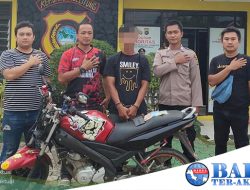 Residivis Kambuhan pencurian dengan pemberatan Dibekuk Polsek Mendo Barat