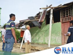 TPA Nurul Ilmi Desa Penagan Rusak Dihantam Puting Beliung