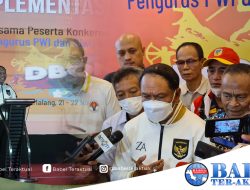 Dihadapan Peserta Konkernas PWI 2022, Menpora Amali Sebut Olimpiade Target Utama Prestasi Indonesia