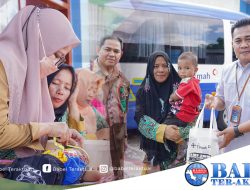 PT Timah Tbk Serahkan Paket Tambahan untuk Anak Stunting di Kelurahan Sungailiat