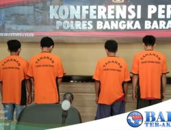 Operasi Peti Menumbing Ringkus 5 Penambang, Penampung Masih Diburu