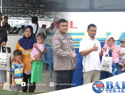 Warga Lingkungan Ake Kelurahan Sinar Jaya Terima Layanan Kesehatan Gratis di Mobil Sehat PT Timah Tbk