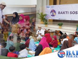 Ratusan Anak Yatim dan Piatu di Wilayah Operasinal PT Timah Tbk Ikut Merasakan Kebahagiaan Peringatan HUT ke 5 MIND