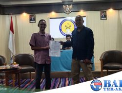 Riyan Adriansyah Resmi Nahkodai IKA Teknik Pertambangan UBB