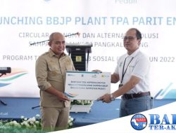 BBJP Plant TPA Parit Enam Diresmikan, Solusi Nyata Pengelolaan Sampah Di Pangkalpinang