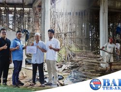 Masjid Baiturrahman Desa Teru Terima Bantuan dari PT Timah Tbk