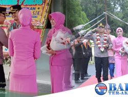 Gelar Farewell Parade, Kapolres Bangka: Selalu Menjaga Kamtibmas Tetap Kondusif di Wilayah Hukum Polres Bangka