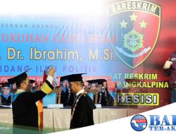 Kasat Reskrim Polresta Pangkalpinang Apresiasi Gelar Guru Besar Ilmu Politik Prof Ibrahim