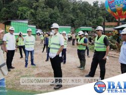 Ridwan Djamaluddin dan Dewan Komisaris MIND ID Kunjungi Geosite Open Pit Nam Salu