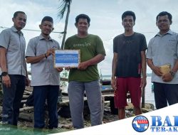 Rusak Akibat Angin Kencang. PT Timah Tbk Bantu Pembangunan Pondok Nelayan di Tanjung Niur