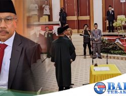 DPRD Babel Gelar Paripurna Peresmian dan Pengucapan Sumpah/Janji Wakil Ketua DPRD Sisa Masa Jabatan 2019-2024.