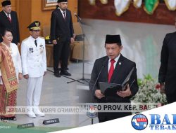 Resmi Memimpin Negeri Serumpun Sebalai, Suganda Pandapotan Pasaribu Dilantik Kemendagri