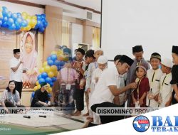 Yatim Fest 2023, Pj Gubernur Suganda Bercengkrama Hangat Bersama Anak-anak