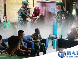 Wujudkan Masyarakat Bebas Stunting, Yonif 147/KGJ Lakukan Pendataan