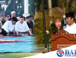 Idul Fitri 1444 H, Pj Gubernur Suganda: Saling Menghormati Kunci Hidup Berkah