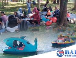 Kampong Reklamasi Selinsing Diserbu Warga Saat Libur Lebaran, Pengunjung Tembus Ribuan Orang