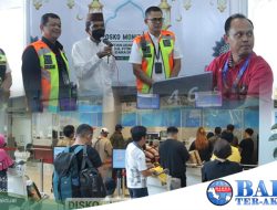 Pj Gubernur Suganda: Arus Mudik di Bandara Depati Amir Lancar dan Kondusif