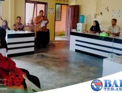 PAW Anggota BPD Desa Mapur Resmi Dilantik, Camat Riau Silip: Perangkat Desa dan Masyarakek Bisa Bersinergi