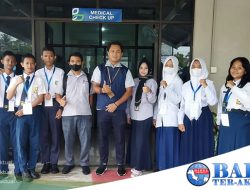 Delapan Siswa Ikuti Tes Kesehatan Program Kelas Beasiswa PT Timah Tbk