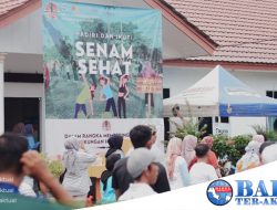 Peringati Hari Lingkungan Hidup Sedunia, Dinas Lingkungan Hidup Kota Pangkalpinang Senam Sehat Bersama