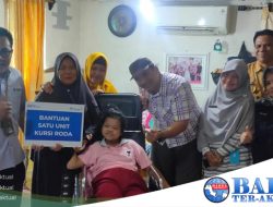 Kursi Roda untuk Disabilitas, Budi Utama: PT Timah Tbk Tak Pernah Absen Berikan Bantuan Kepada Masyarakat