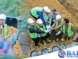 Letakkan Batu Pertama Kantor Cabdin Pendidikan, Bupati Sukirman: Buah Kerjasama Forkopimda Bangka Barat