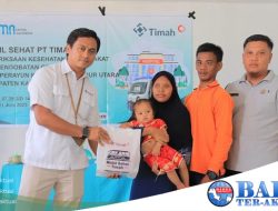 Puluhan Warga Desa Perayun Manfaatkan Pelayanan Kesehatan Gratis, Jennah: Terimakasih PT Timah