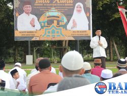 Salat Iduladha Bersama Masyarakat, Algafry: Rasa Sombong Harus Kita Buang