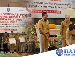 PPID Utama Kota Pangkalpinang Tandatangani Komitmen Membangun Keterbukaan Informasi Publik