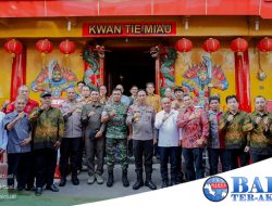 Walikota Molen Hadiri Revitalisasi Situs Masjid Jamik dan Klenteng Kwan Tie Miau Oleh Polda Babel