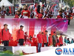 Semangat Beri Hormat Dan Menyapa Peserta Pawai Baris Berbaris, Molen Sebut Ada Filosofi dalam Perlombaan Baris Berbaris