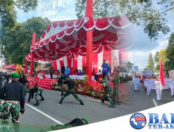 Letkol Inf Gontor Karo Karo Hadiri Acara Pawai Karnaval dalam Menyemarakan HUT RI ke-78